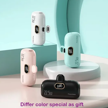 🆙🔋 Neue Produkte – Begrenztes Angebot ✨ 5000 mAh Mini Tragbares Handy-Powerbank