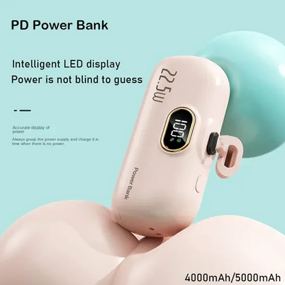 🆙🔋 Neue Produkte – Begrenztes Angebot ✨ 5000 mAh Mini Tragbares Handy-Powerbank