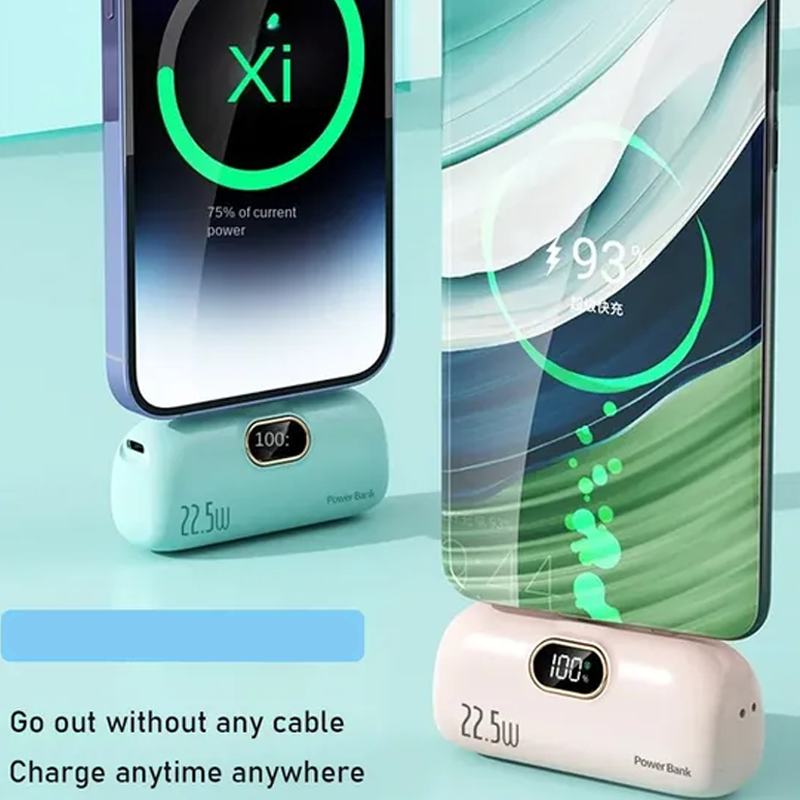 🆙🔋 Neue Produkte – Begrenztes Angebot ✨ 5000 mAh Mini Tragbares Handy-Powerbank