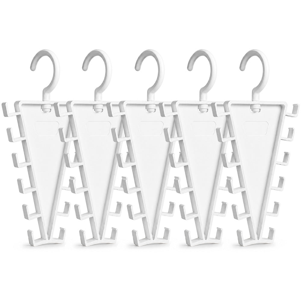 🆙 V-förmiger Schrank-Organizer – 12 Haken für mehr Platz