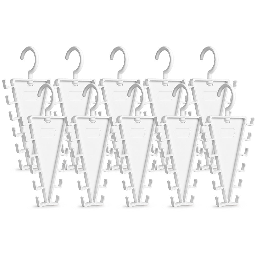 🆙 V-förmiger Schrank-Organizer – 12 Haken für mehr Platz