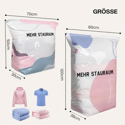 🏠 Mehr Platz zu Hause mit clakryna® Vakuum-Aufbewahrungsbeuteln