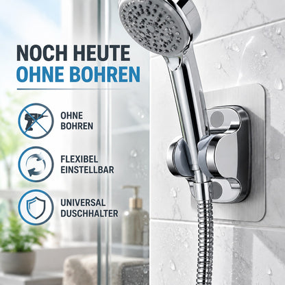 🆙🚿 Duschkopfhalter ohne Bohren – 90° verstellbar & bis 100 kg belastbar