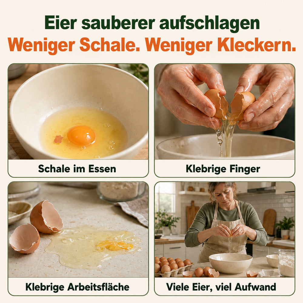 🍳 Schneller Eieröffner – Eier sauber & mühelos öffnen 🔥