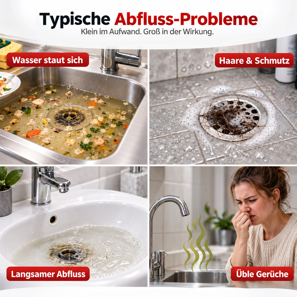 🪠 2M Abfluss-Reinigungsspirale – Entfernt Haare & Verstopfungen