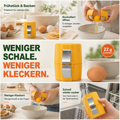 🍳 Schneller Eieröffner – Eier sauber & mühelos öffnen 🔥