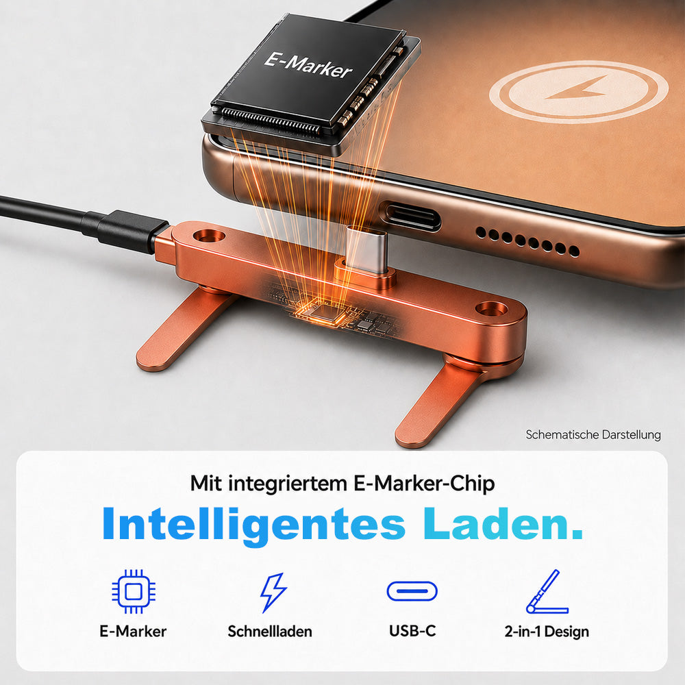 ⚡2-in-1 Handy-Ladeständer – 240W Schnellladen