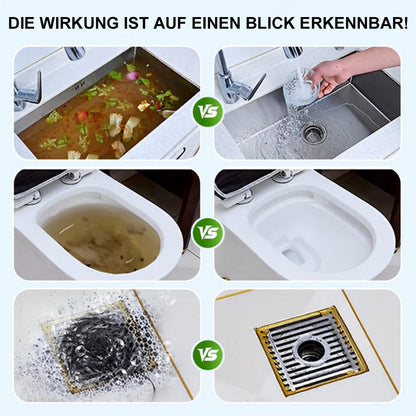 🆙💥 Leistungsstarkes tägliches Rohrreinigungspulver – Schnellwirkend, sicher & schonend für Küche, Bad & Dusche 🏠