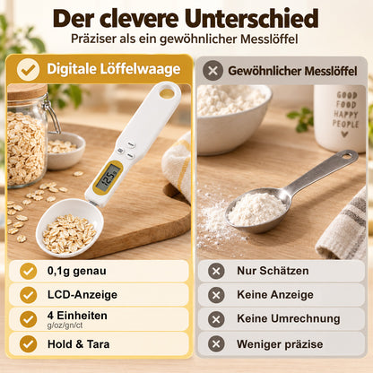 🥄 Die smarte Löffelwaage – Präzise messen, einfach dosieren