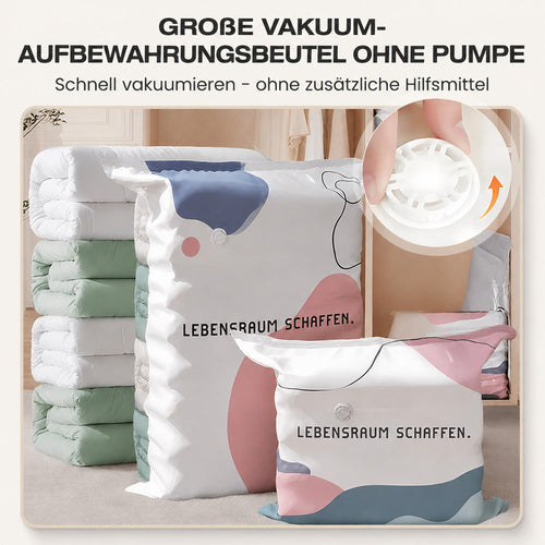 🏠 Mehr Platz zu Hause mit clakryna® Vakuum-Aufbewahrungsbeuteln