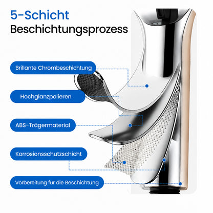 🚿 2-in-1 Hochdruck Duschkopf – 7 Modi für Dusche & Reinigung