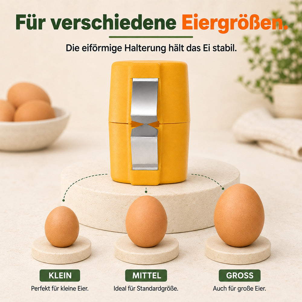 🍳 Schneller Eieröffner – Eier sauber & mühelos öffnen 🔥