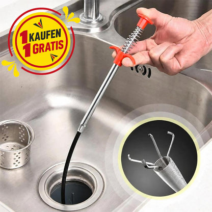 🪠 2M Abfluss-Reinigungsspirale – Entfernt Haare & Verstopfungen