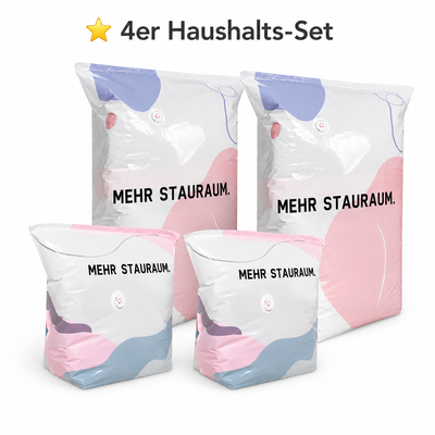 🏠 Mehr Platz zu Hause mit clakryna® Vakuum-Aufbewahrungsbeuteln