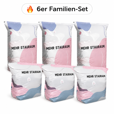 🏠 Mehr Platz zu Hause mit clakryna® Vakuum-Aufbewahrungsbeuteln